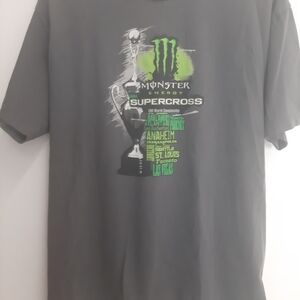 Supercross Gray T-Shirt